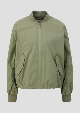 s.Oliver Funktionsjacke Leichter Nylon-Blouson Raffung