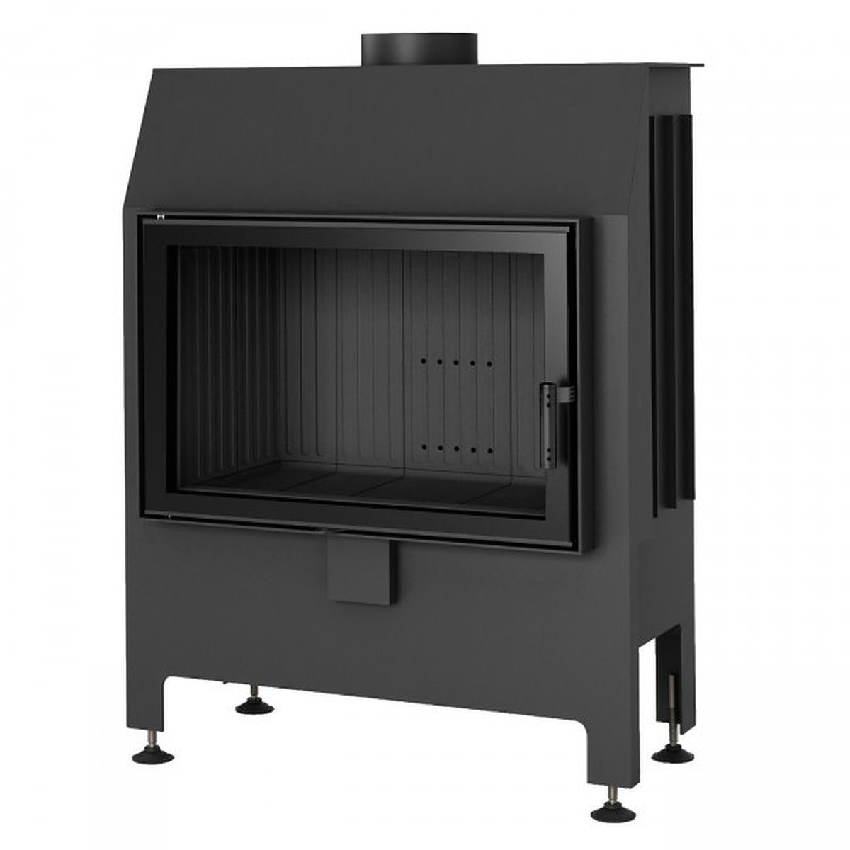 Hajduk Kamineinsätze HEATRO Kamineinsatz HEATRO 69 11 kW Black Line Serie Bauart 1