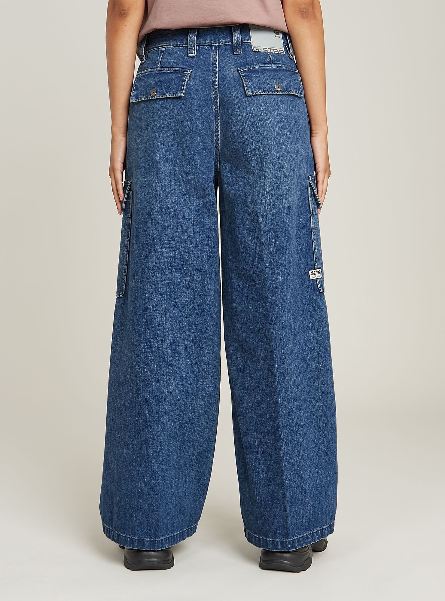 G-STAR 5-Pocket-Jeans Mega Cargohose Denim