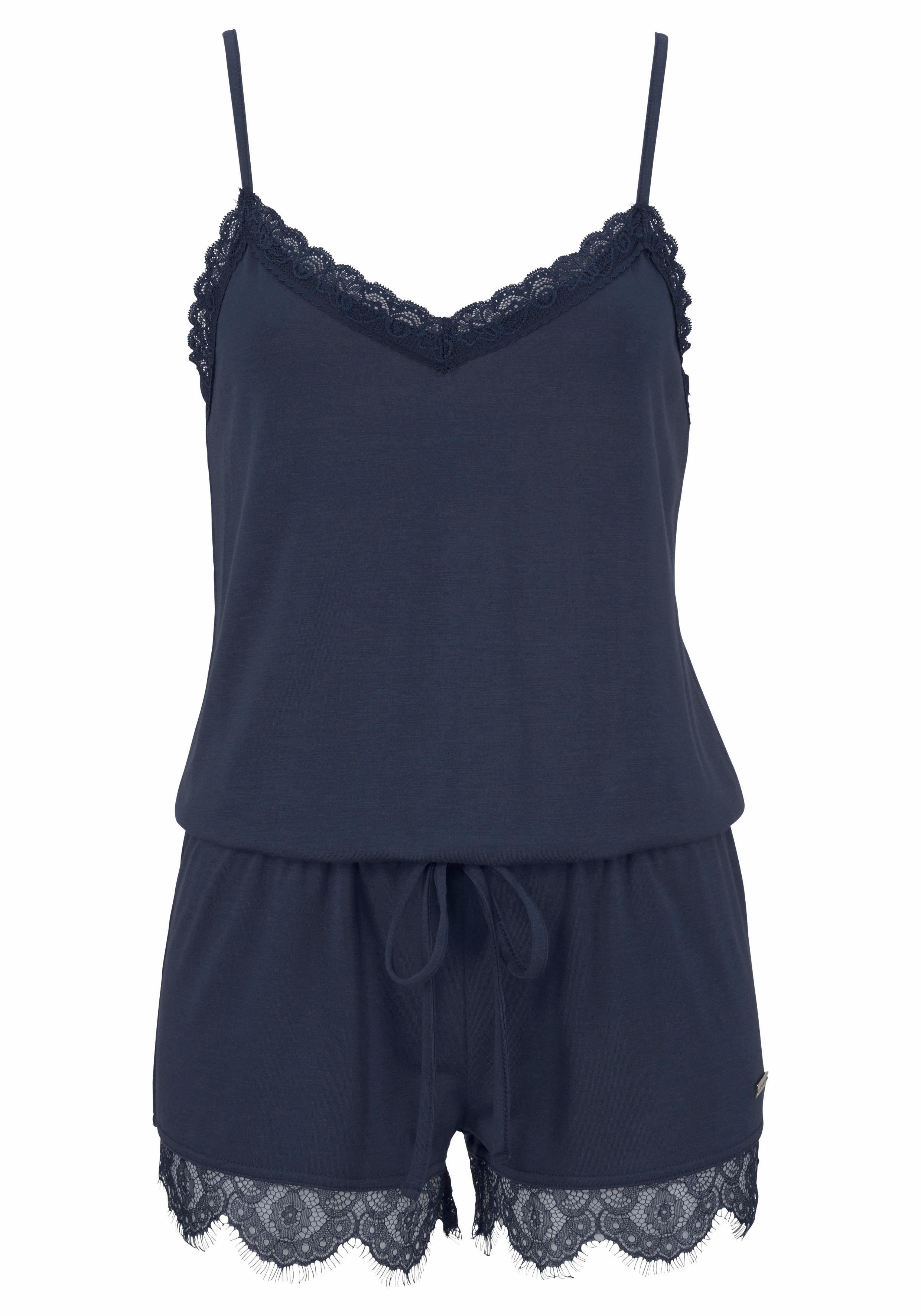 LASCANA Playsuit mit Spitzensaum. € 36,99