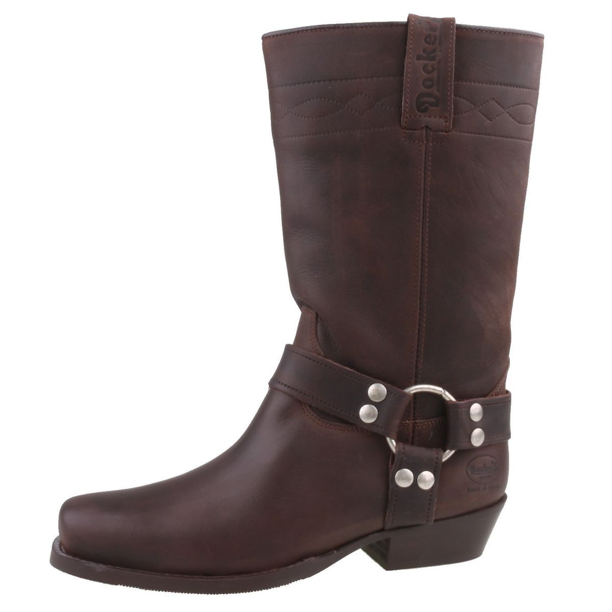 Dockers by Gerli 030140-006044 Stiefel Biker Boots mit charakteristischem Stiefelband