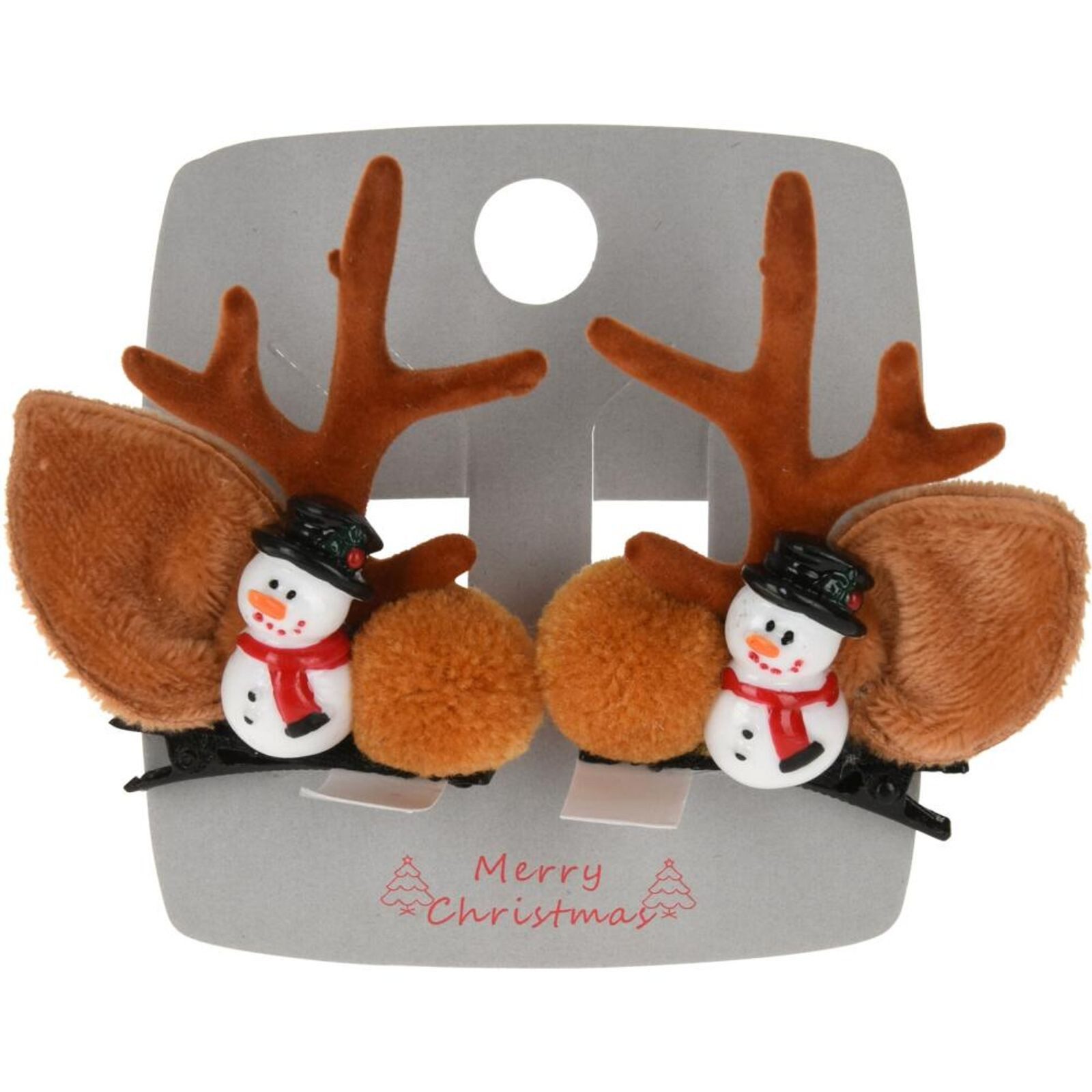 Koopman Haarspange Haarspange Rentier Schmuck Nadeln Geweih Elch Horn Weihnachten Deko