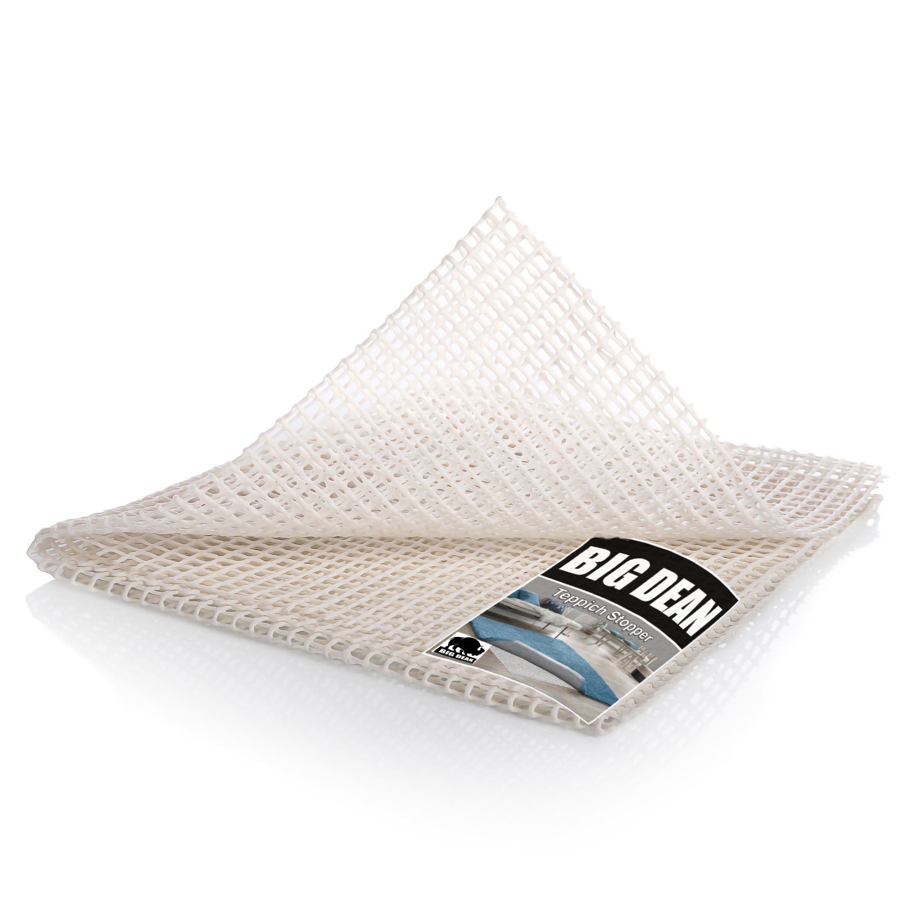 BigDean Antirutschmatte Teppich Antirutschunterlage 60x120 cm individuell zuschneidbar, 1-St.