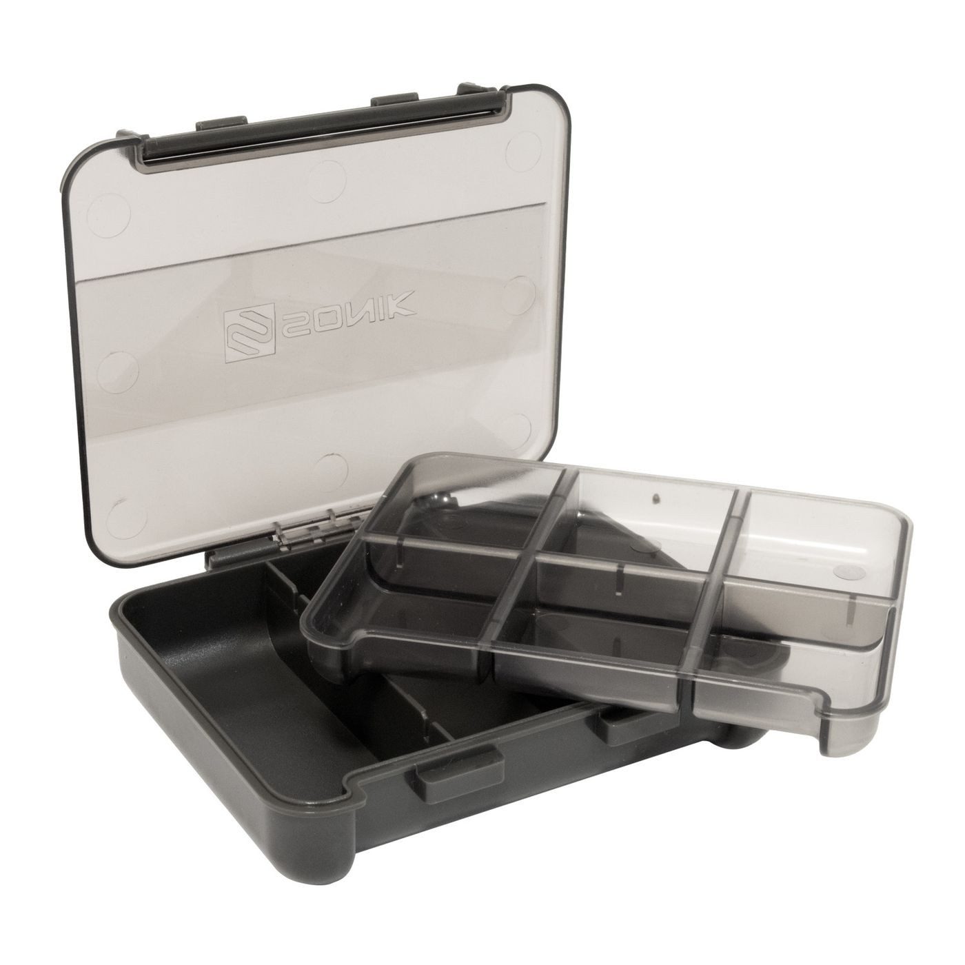 Angelkoffer Sonik Lokbox Internal 3-6 Compartment Box 102x86x25mm - Zubehörbox