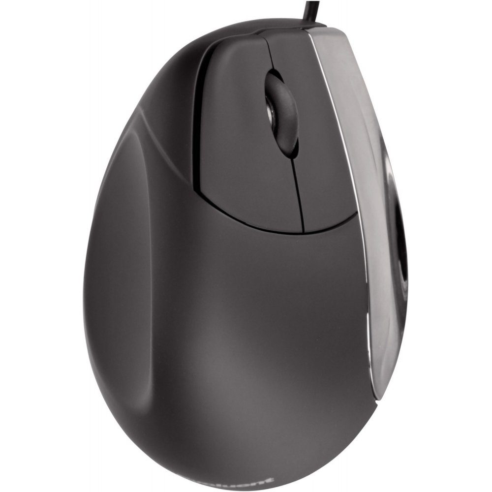EVOLUENT Vertical Mouse Standard - Maus - schwarz/silber Maus