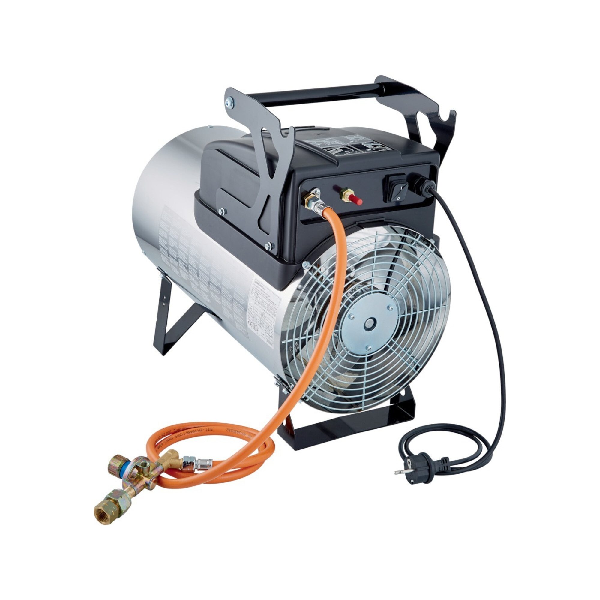 TGO Bürostuhl Gas-Heizgebläse 15-31,4kW regelbar Edelstahl