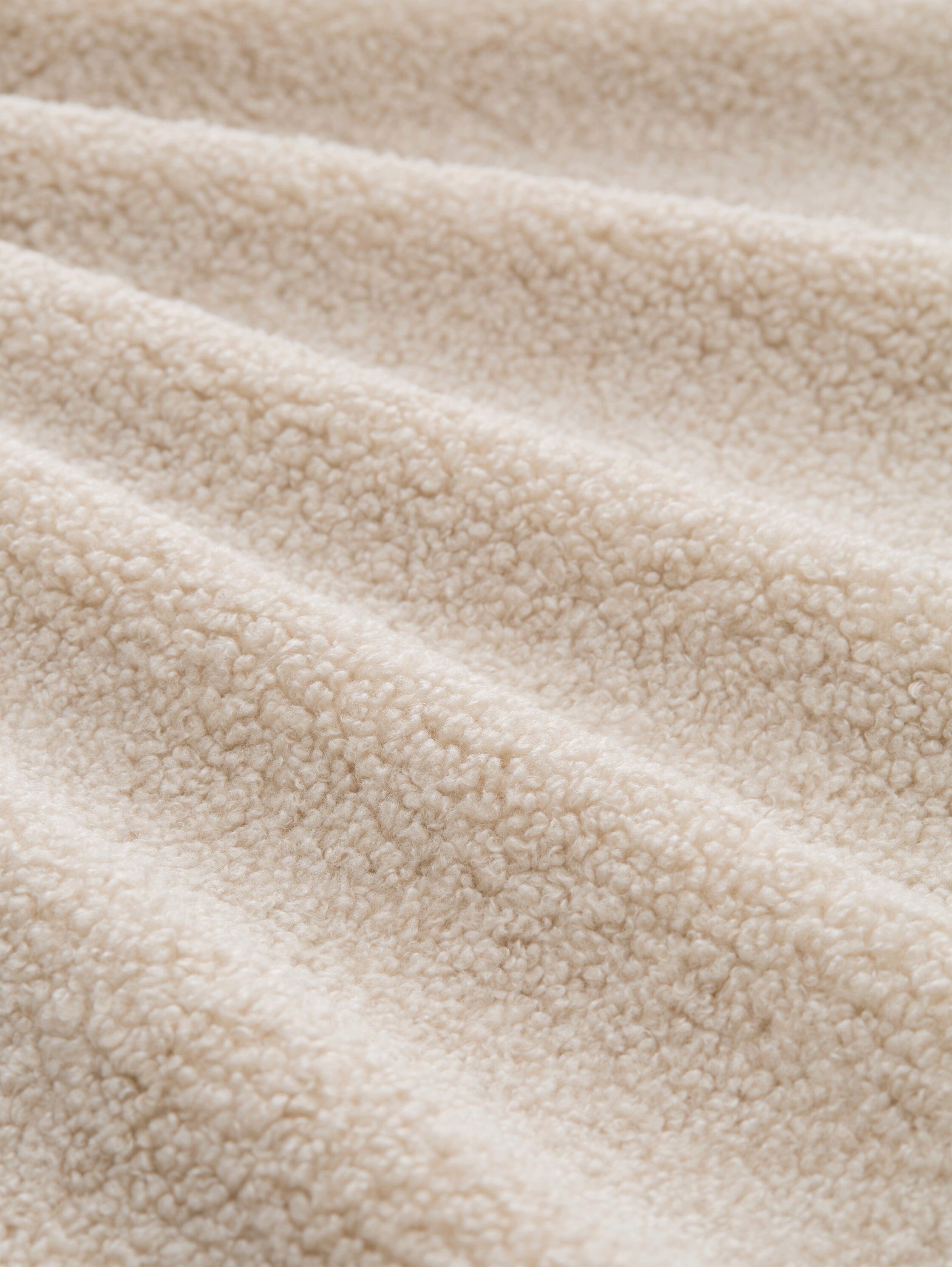 TOM TAILOR Sweatjacke Teddy Weste mit günstig online kaufen