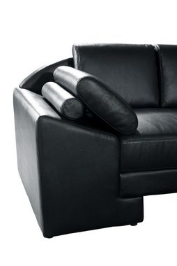 JVmoebel Ecksofa Schwarz Ecksofa U-Form Luxus Stil Modern Wohnzimmer Sofa SOFORT, 1 Teile, Made in Europa