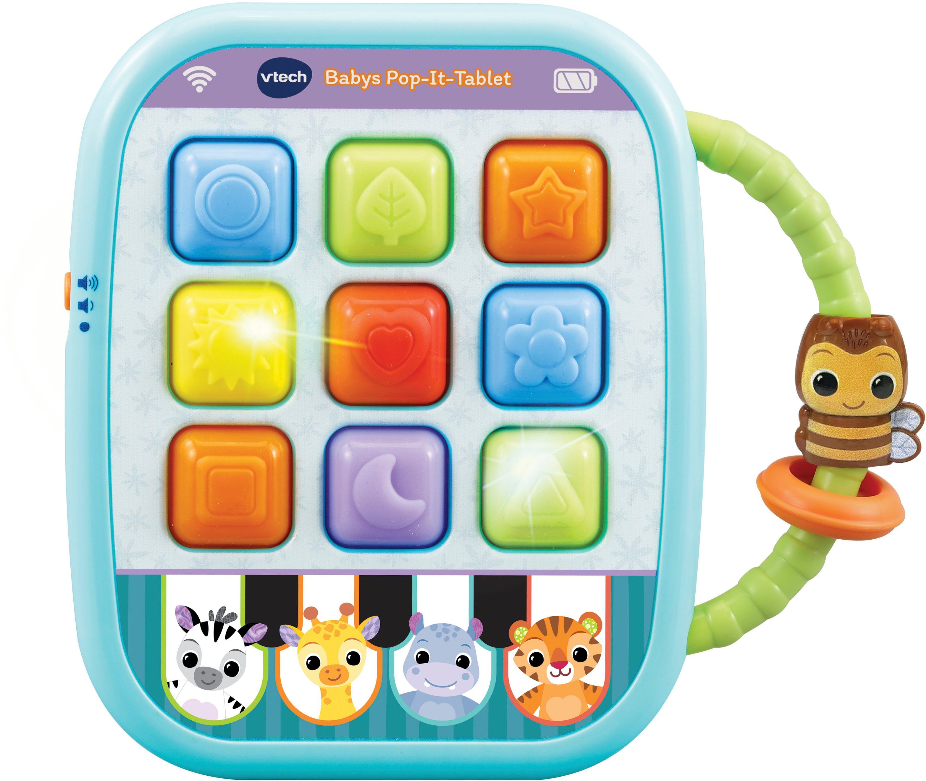 Vtech® Lerntablet Vtech Baby, Babys Pop-It-Tablet, mit Leuchttasten und Sound