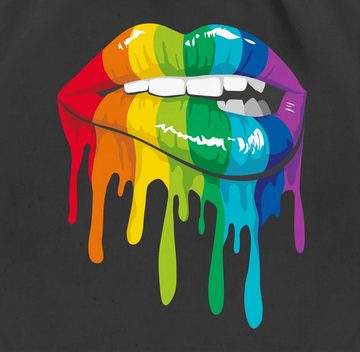Shirtracer Turnbeutel Lippen LGBT & LGBTQ, LGBT Kleidung