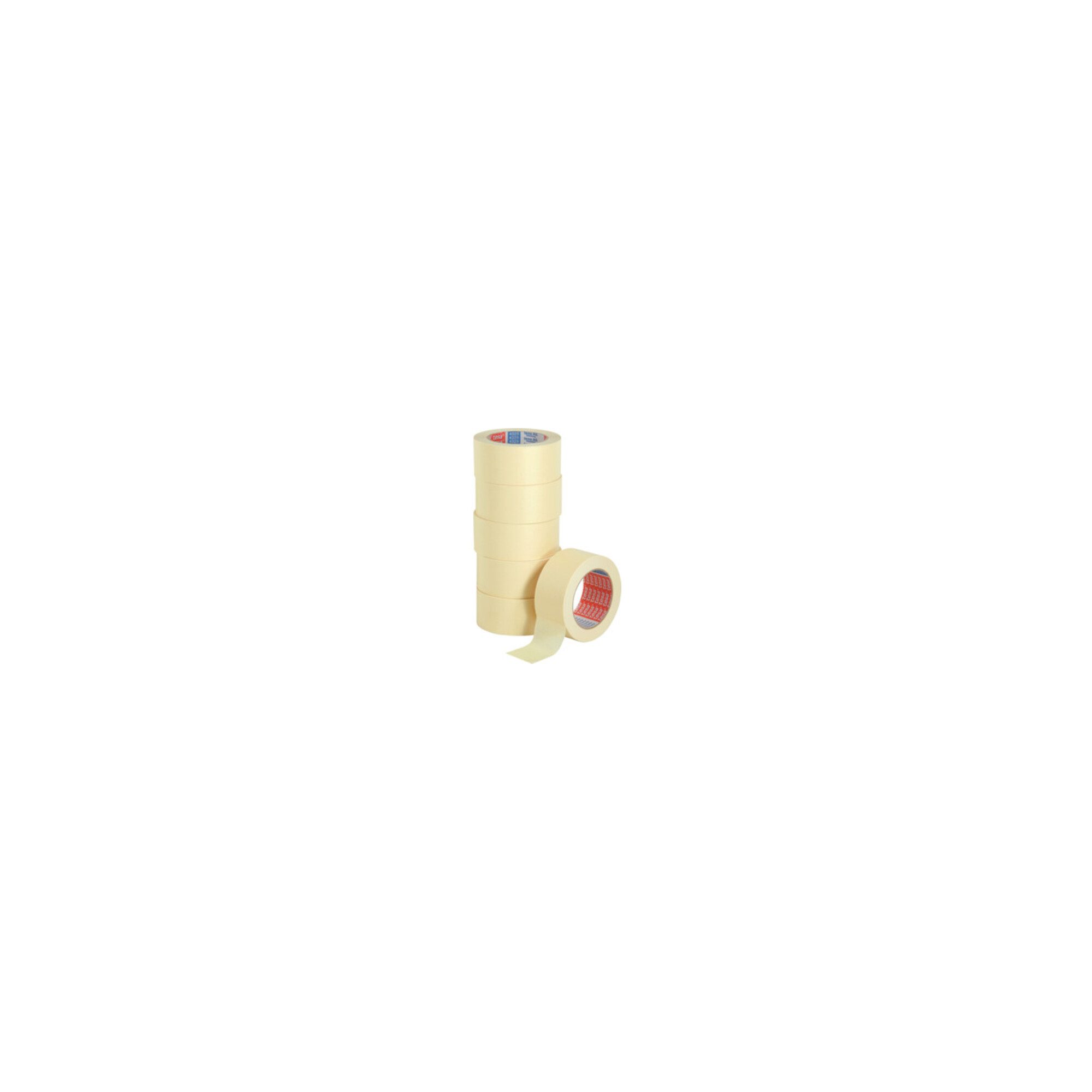 tesa Kreppband tesakrepp® 4329 Papierabdeckband-Set 50 m × 50 mm hellbeige leicht gek