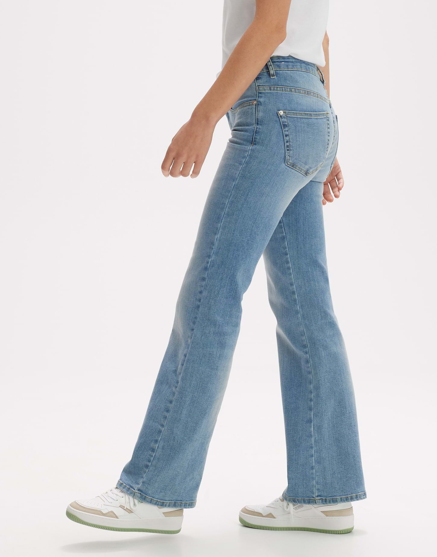 OPUS Bootcut-Jeans Melasi