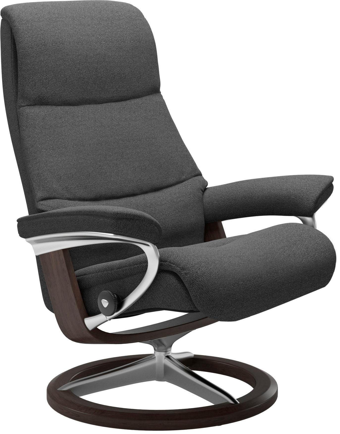 M,Gestell Signature Größe Stressless® Base, mit View, Relaxsessel Wenge