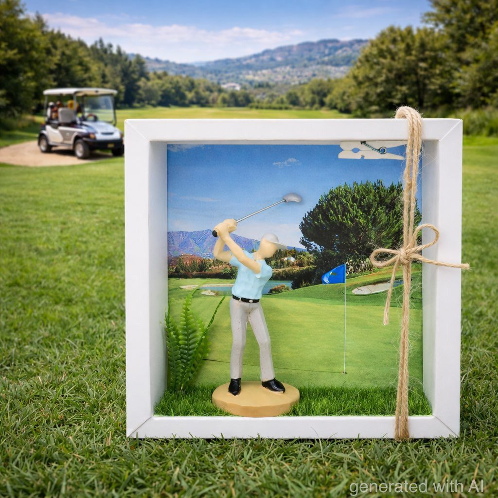 ZauberDeko Geschenkbox Geldgeschenk Golf Mann Golfzubehör Hobby Geburtstag Weihnachten – Bild 2 von 5