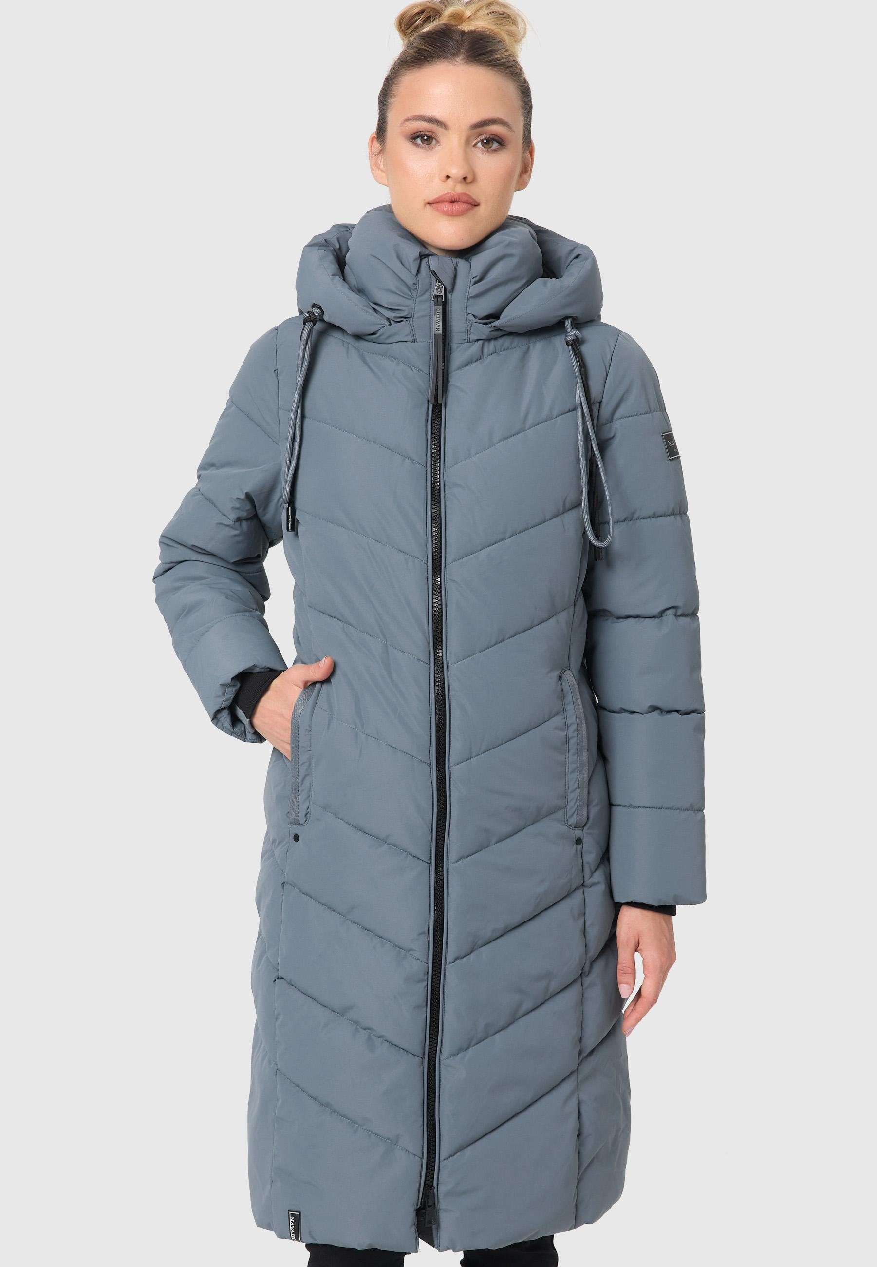 Navahoo Steppmantel Sahnekatzii XIV Schicker Wintermantel mit kuschlig warm wattiertem Kragen – Bild 5 von 5