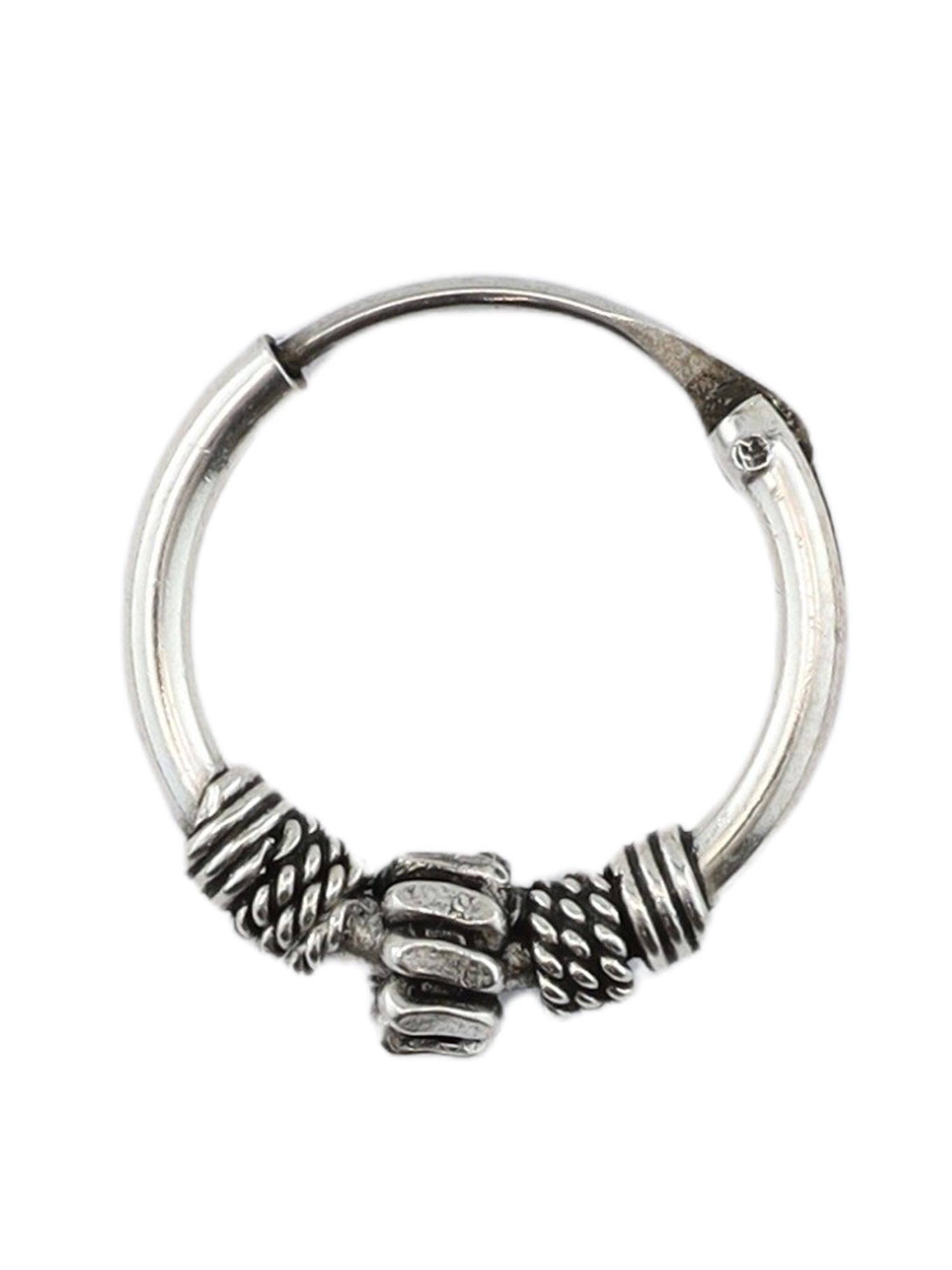 Miamar Single-Creole 936814, MIAMAR 0936814 Herren Creole Sterling-Silber 925 Silber
