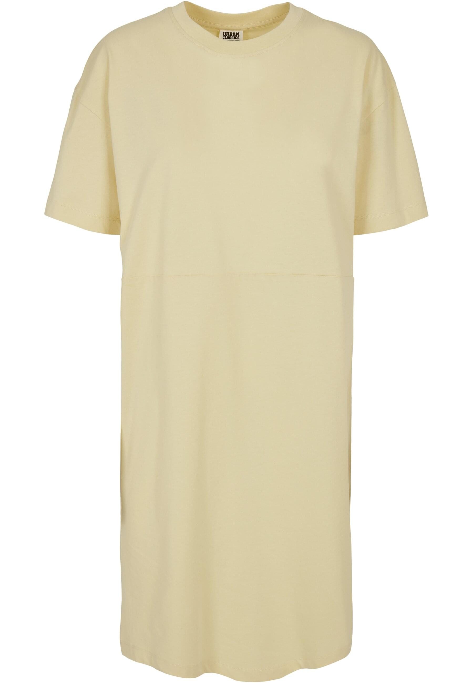URBAN CLASSICS Shirtkleid Urban Classics Damen Ladies Organic Oversized Slit Tee Dress (1-tlg)