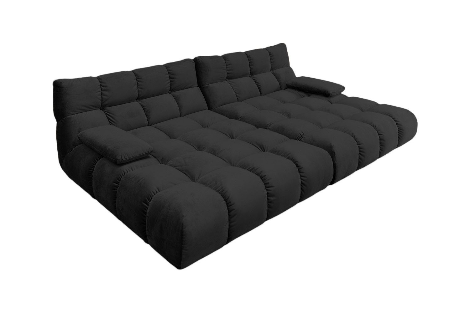 KAWOLA Big-Sofa VIVIEN Riesensofa Velvet - Entspannung pur - Modernes Wohnen, XXL Couch mit Samt Bezug – Maximaler Komfort, Top Design