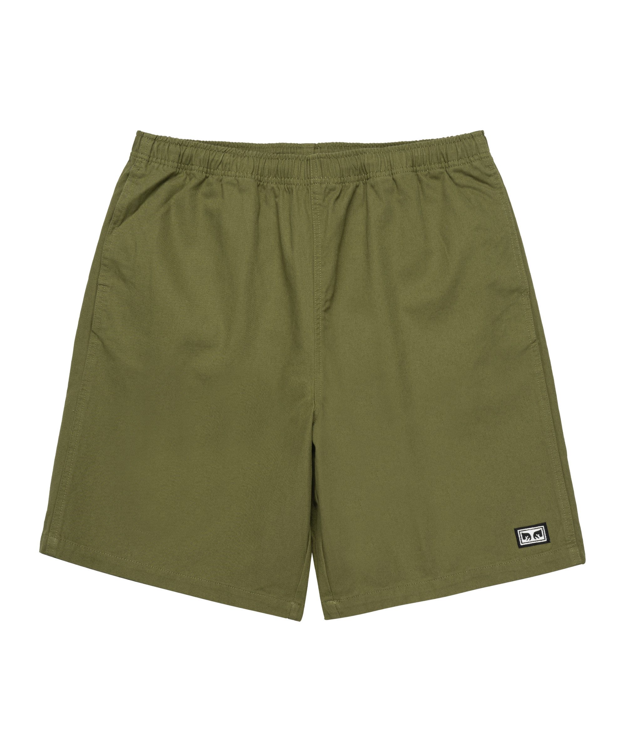 OBEY Jogginghose Obey Easy Relaxed Twill Short Shorts Herren