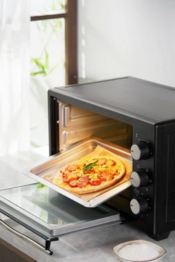 STEINBORG Minibackofen SB-3002, 25 Liter, Umluft, mit Krümelblech, 1600 Watt