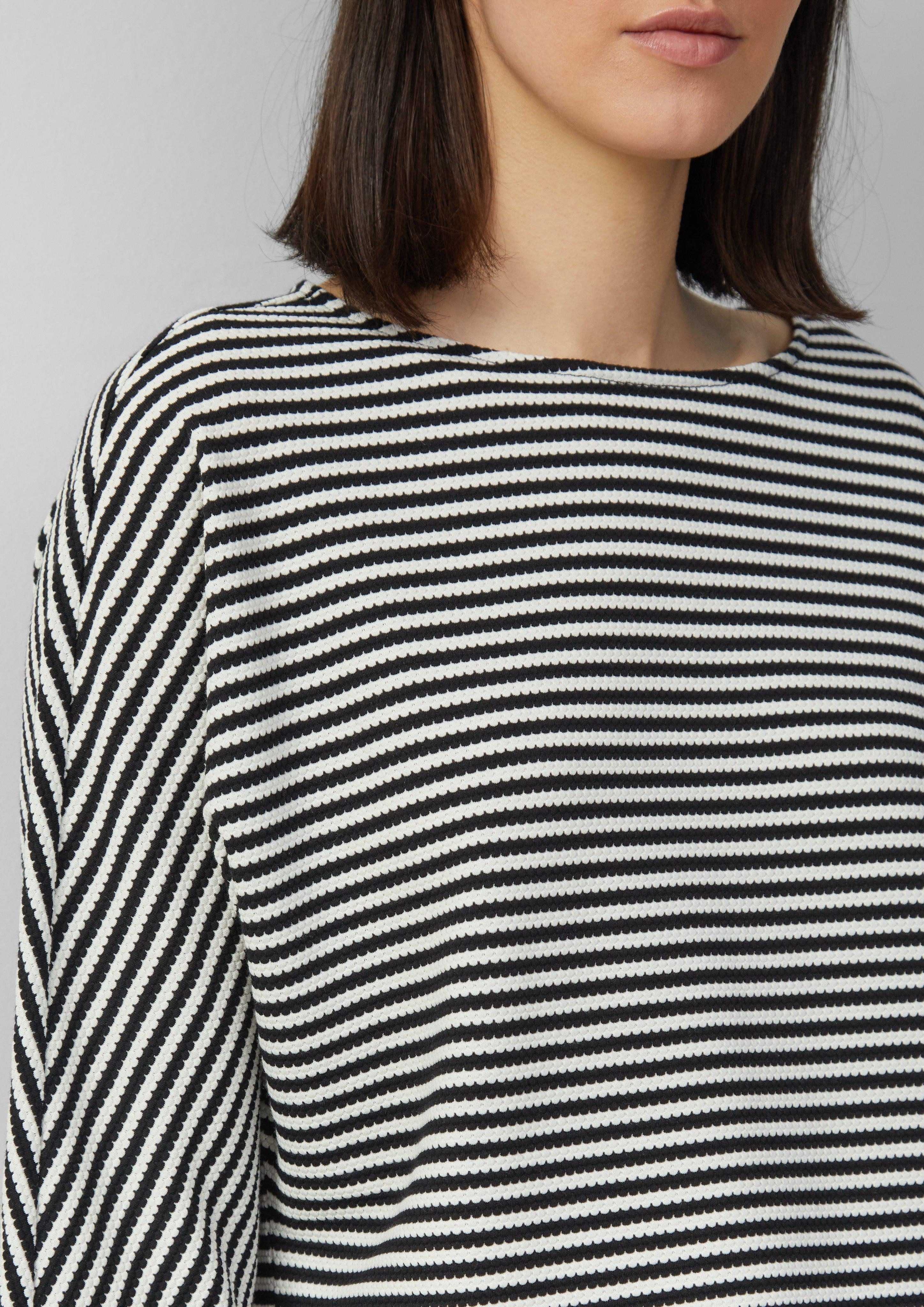s.Oliver 3/4-Arm-Shirt Gestreiftes T-Shirt im Relaxed günstig online kaufen