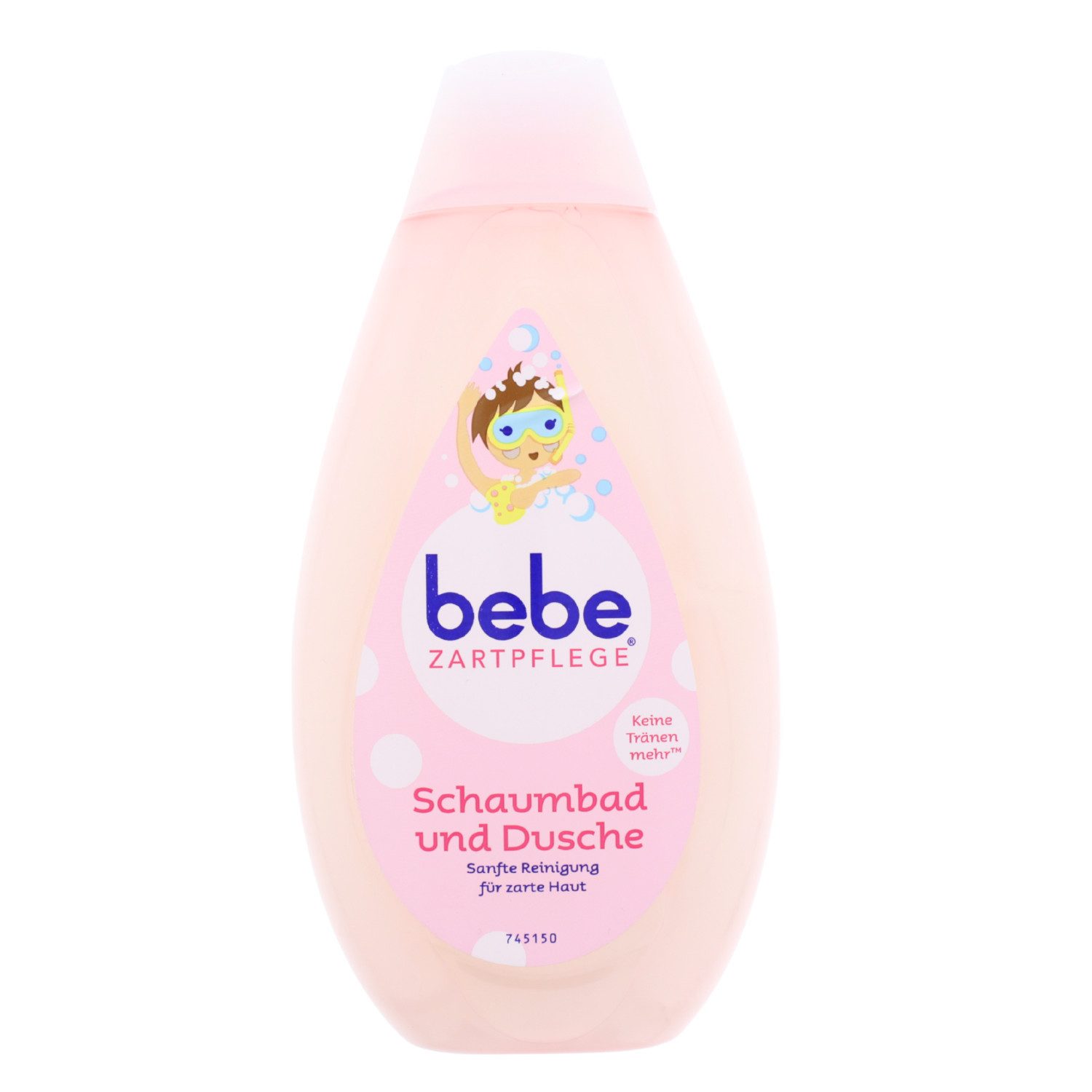 bebe Duschcreme bebe Zartpflege Schaumbad & Dusche 500ml Sanfte Reinigung Keine Tränen