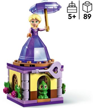 LEGO® Konstruktionsspielsteine Rapunzel-Spieluhr (43214), LEGO® Disney, (89 St), Made in Europe