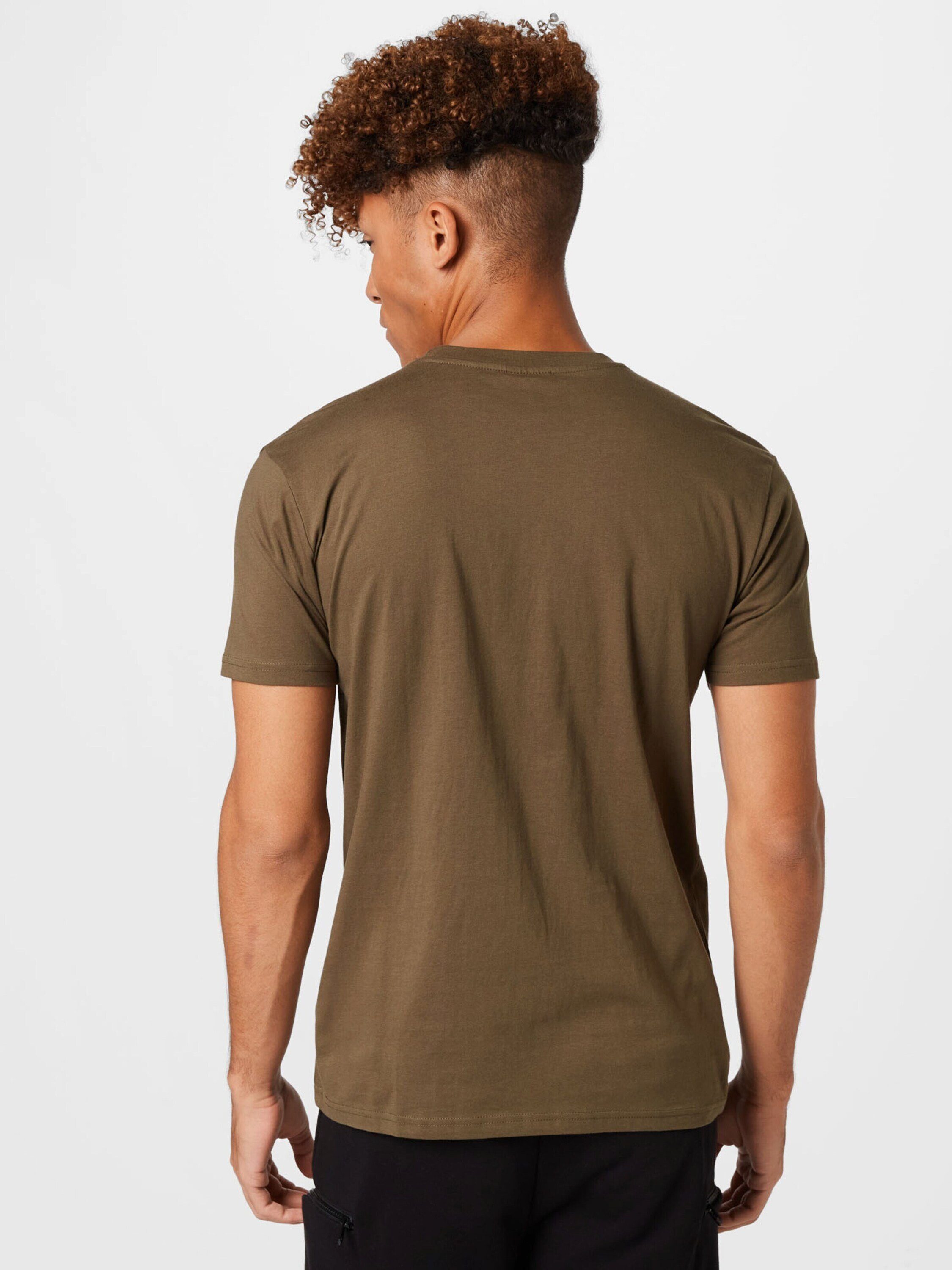 Grün (1-tlg) T-Shirt hummel