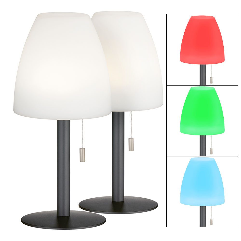 FISCHER & HONSEL Außen-Tischleuchte, LED-Leuchtmittel fest verbaut, Warmwei günstig online kaufen