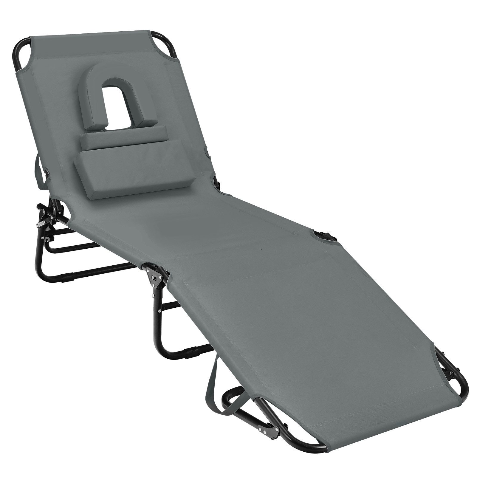 COSTWAY Gartenliege Sonnenliege, 1 St., mit günstig online kaufen