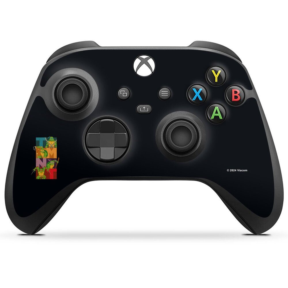 DeinDesign Konsolen-Cover Teenage Mutant Ninja Turtles Offizielles Lizenzprodukt Fanartikel, Microsoft Xbox Series X Controller Skin Aufkleber Sticker Folie
