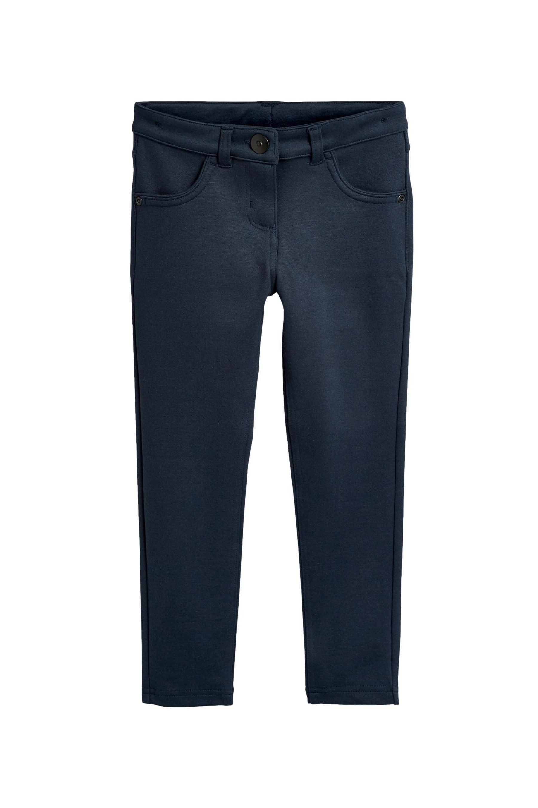 Stretch-Hose Schmal geschnittene Jerseyhose
