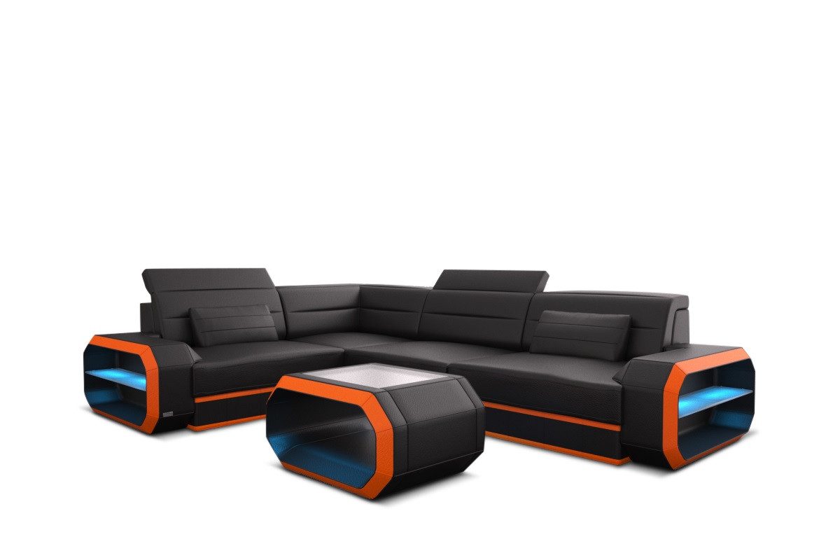 Sofa Dreams Ecksofa Sofa Leder Ledercouch günstig online kaufen