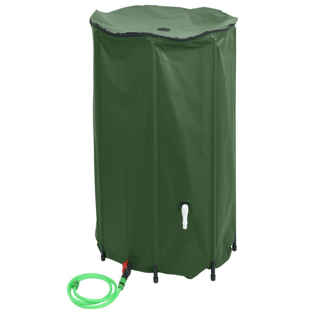 vidaXL Bewässerungssystem Wassertank mit Wasserhahn Faltbar 100 L PVC, (1-tlg)