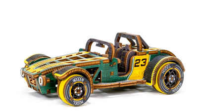 Wooden City 3D-Puzzle Holzbausatz Roadster Limited Edition Holzfunktionbausatz, Holzmodell, 115 Puzzleteile, Limitierte Auflage