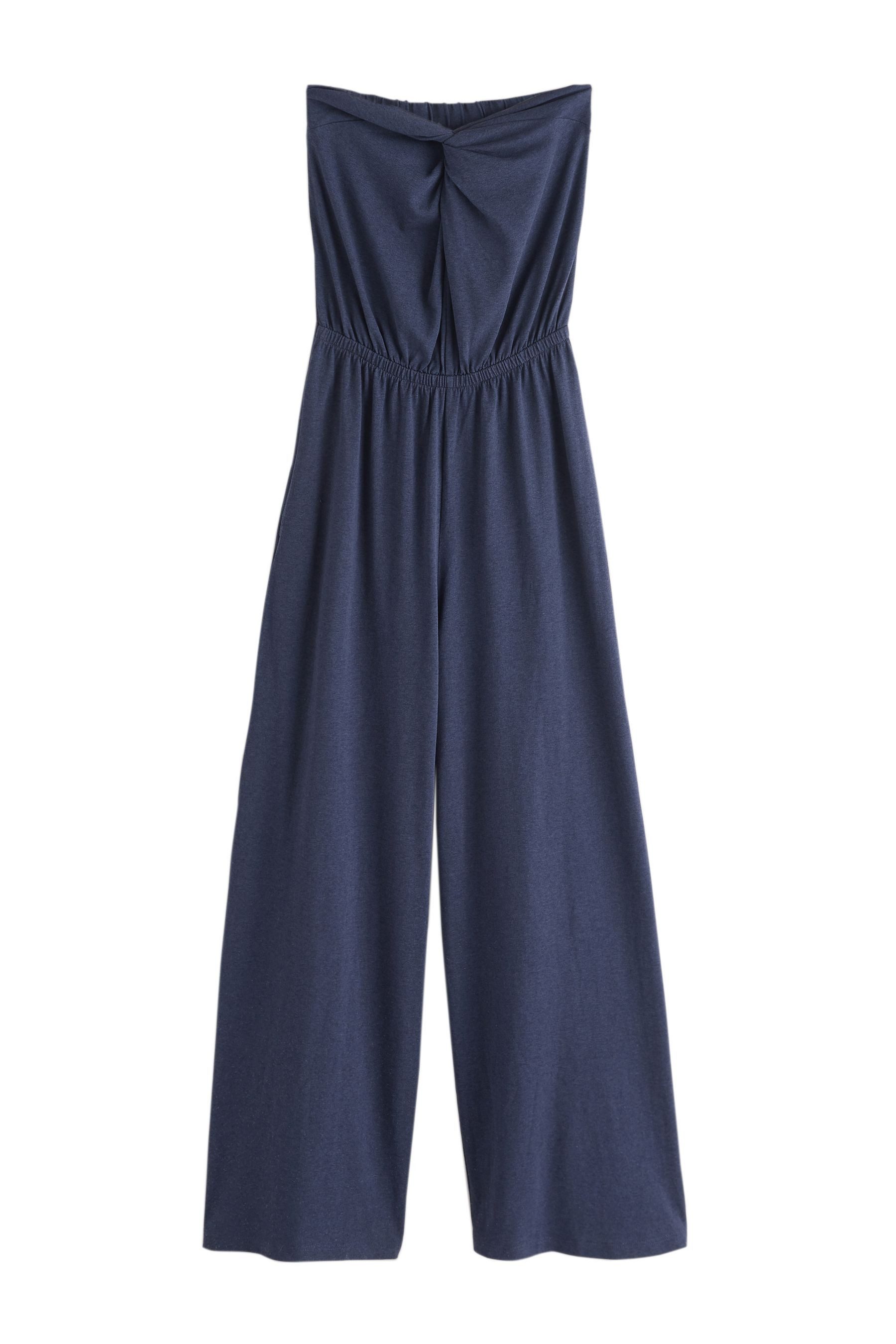 Next Jumpsuit Bandeau-Jumpsuit mit gedrehter Front aus Jersey (1-tlg)