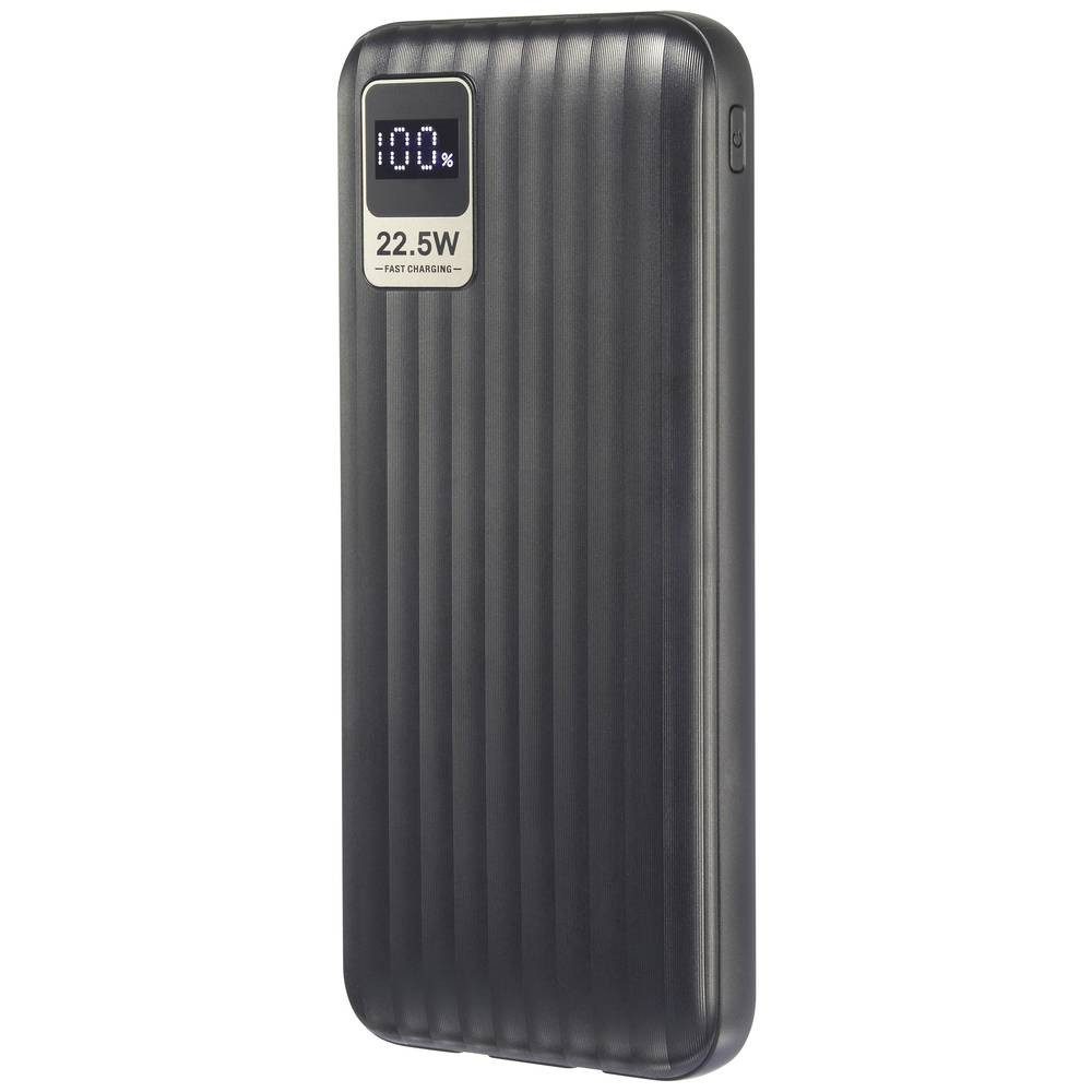 VOLTCRAFT Powerbank 10.00mAh 2x integrierte Ladekabel USB-C® VC-15139410 Powerbank