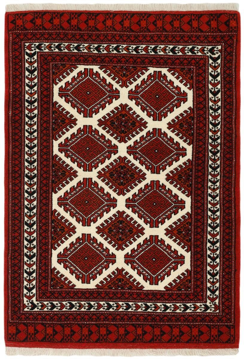 Nain / rechteckig, Orientteppich Trading, 85x121 Turkaman 6 mm Perserteppich, Handgeknüpfter Höhe: Orientteppich