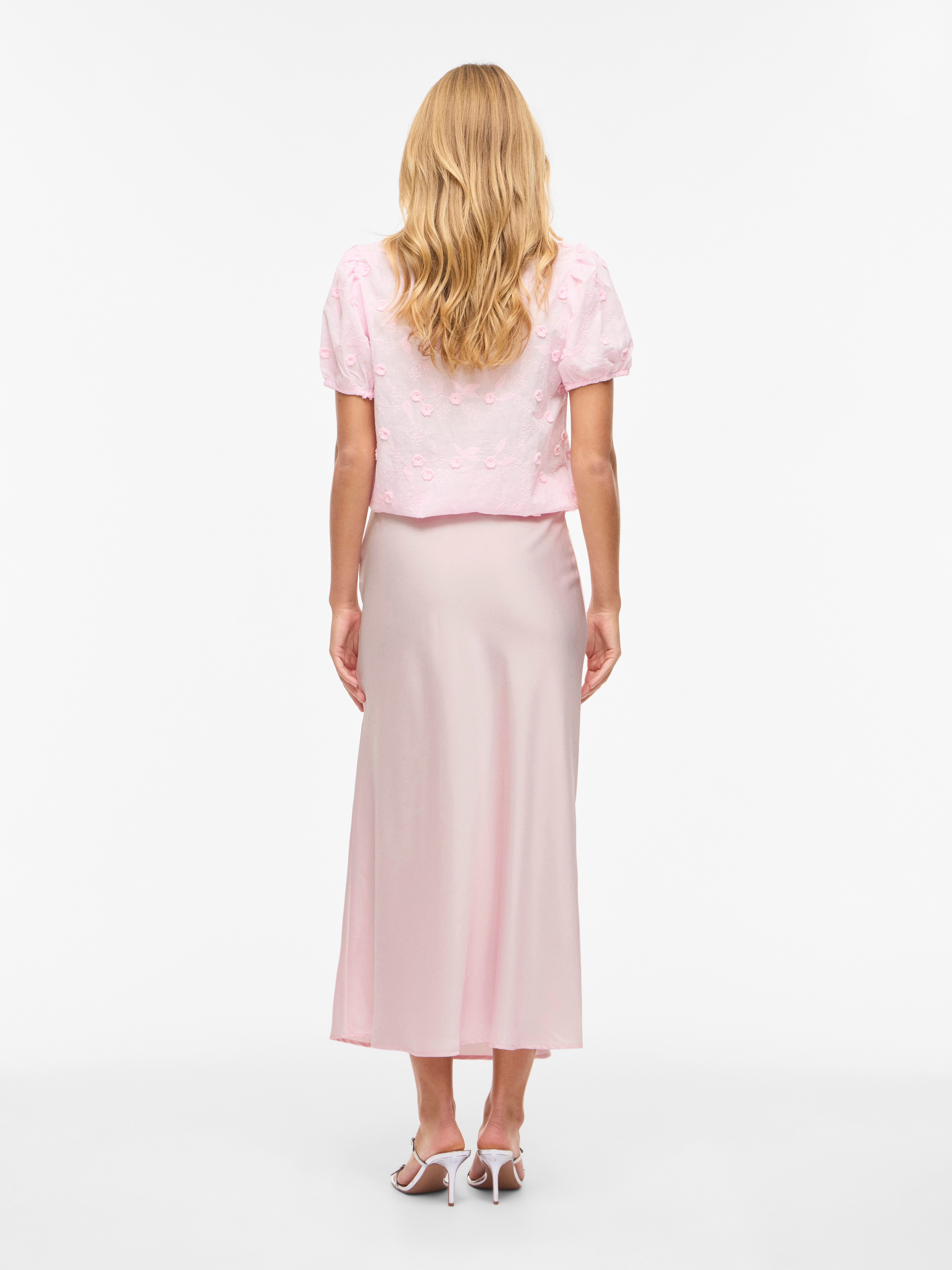 Vila Maxirock VIELLETTE HW LONG SKIRT - NOOS Kunstfaser