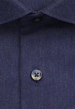 seidensticker Flanellhemd Regular Regular Langarm Kentkragen Uni