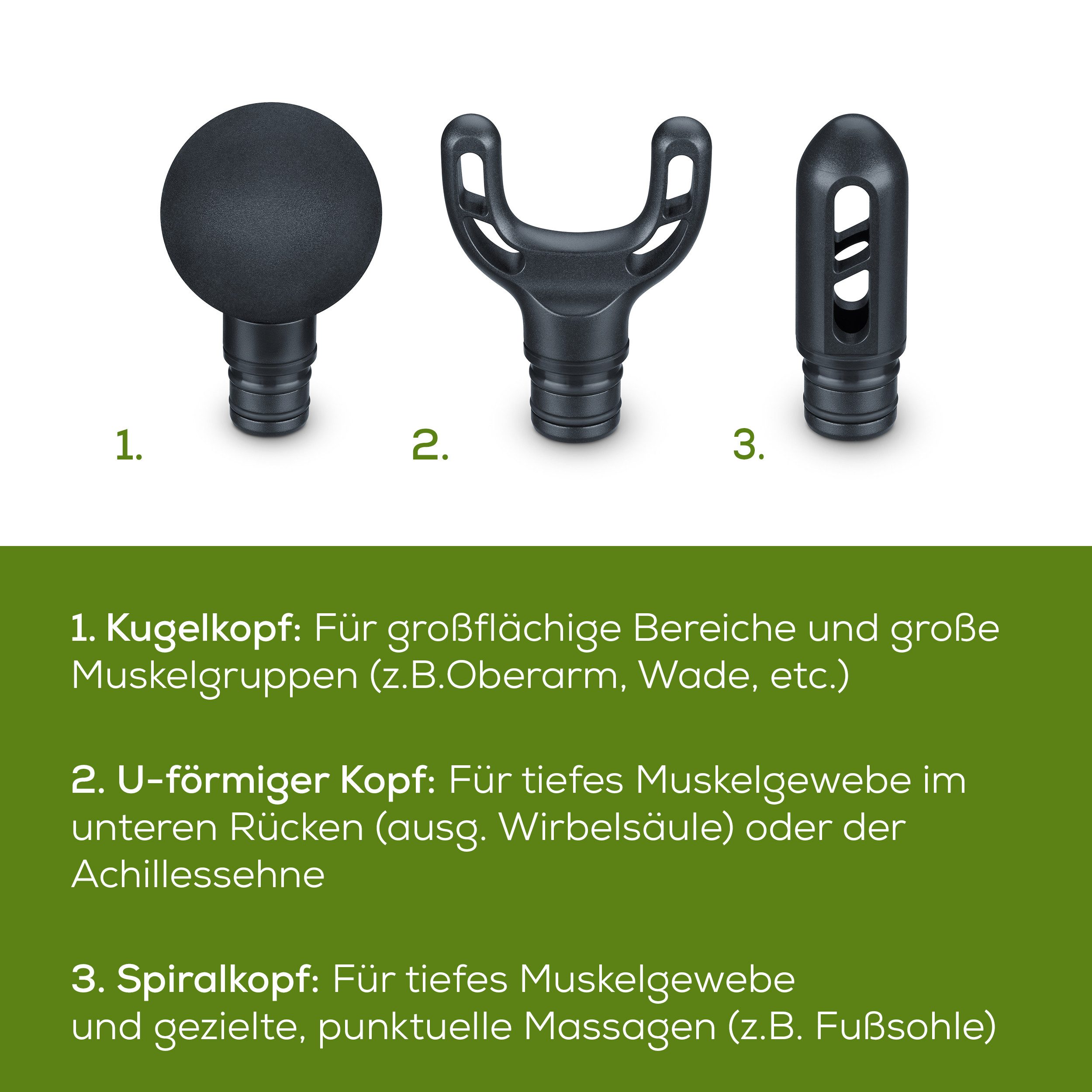 BEURER Massagepistole MG 89 CompactPower Limited Edition 2025 in kompaktem Design, Aktivierung und Regeneration durch gezielte Muskelmassage