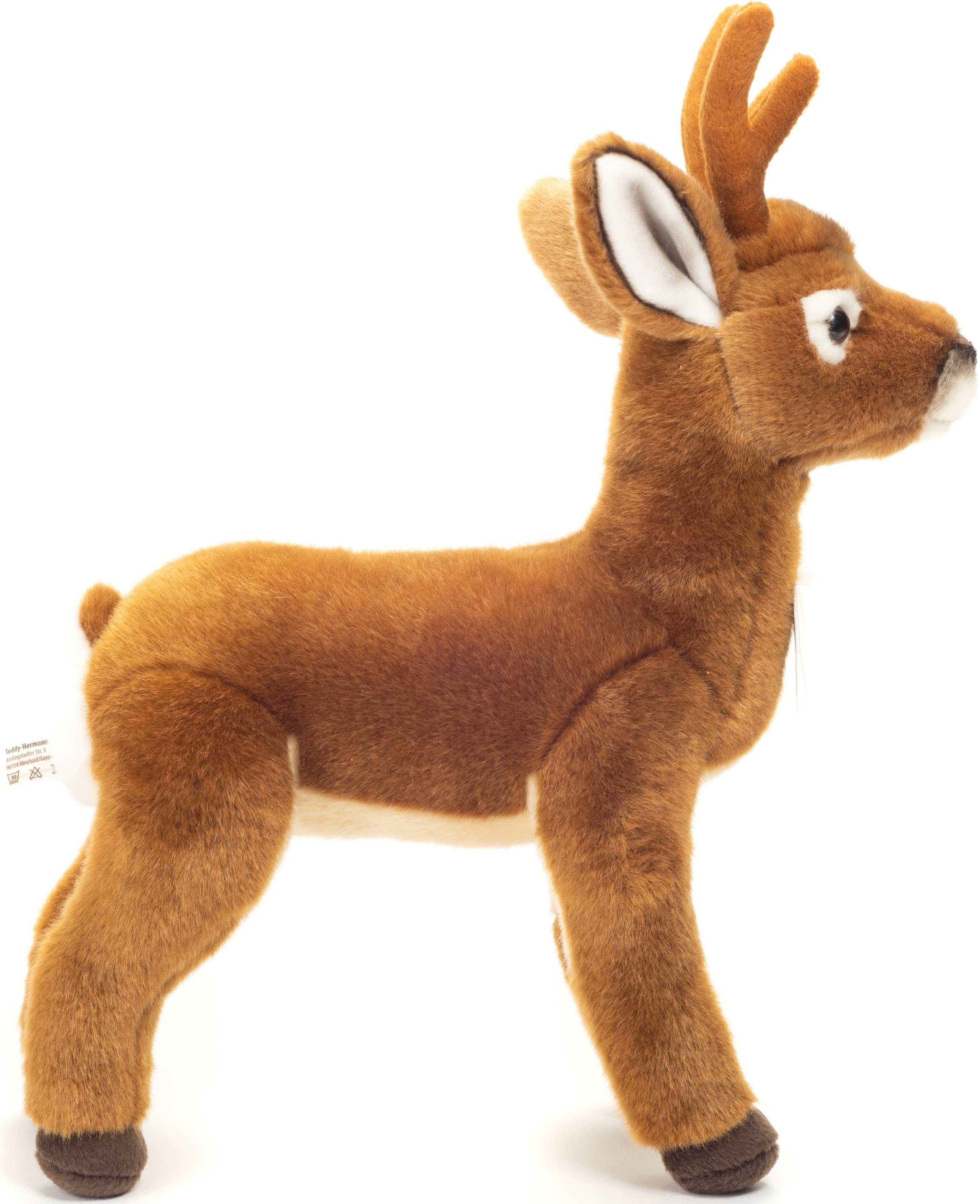 Teddy Hermann® Kuscheltier Rehbock 30 cm, zum Teil aus recyceltem Material