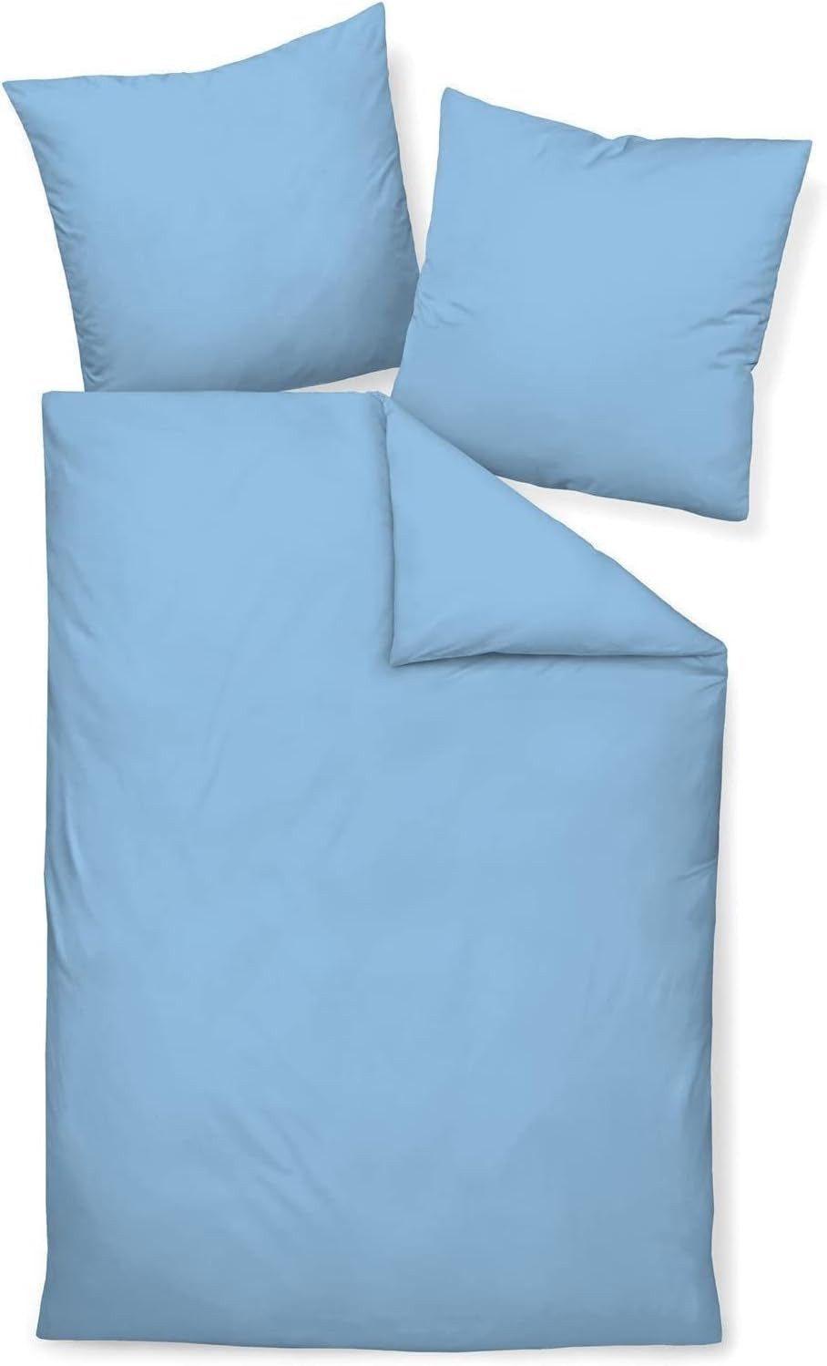 Janine Bettwäsche "Colors 31001" 3 Stk. tlg. feinfädige uni Bettwäsche für günstig online kaufen