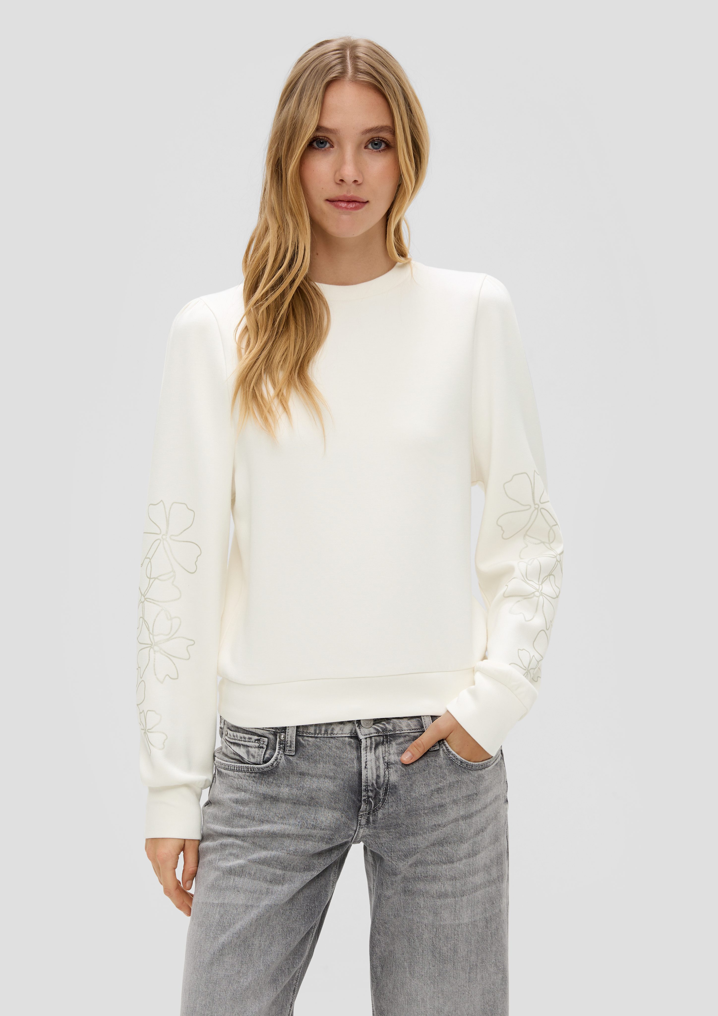 QS Damen Sweatshirt Mit Kapuze – Relaxed Fit Für Lässigen Look