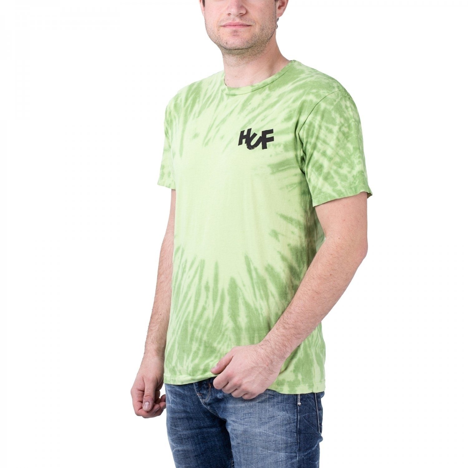 HUF T-Shirt HUF Haze Brush Tie Dye Tee