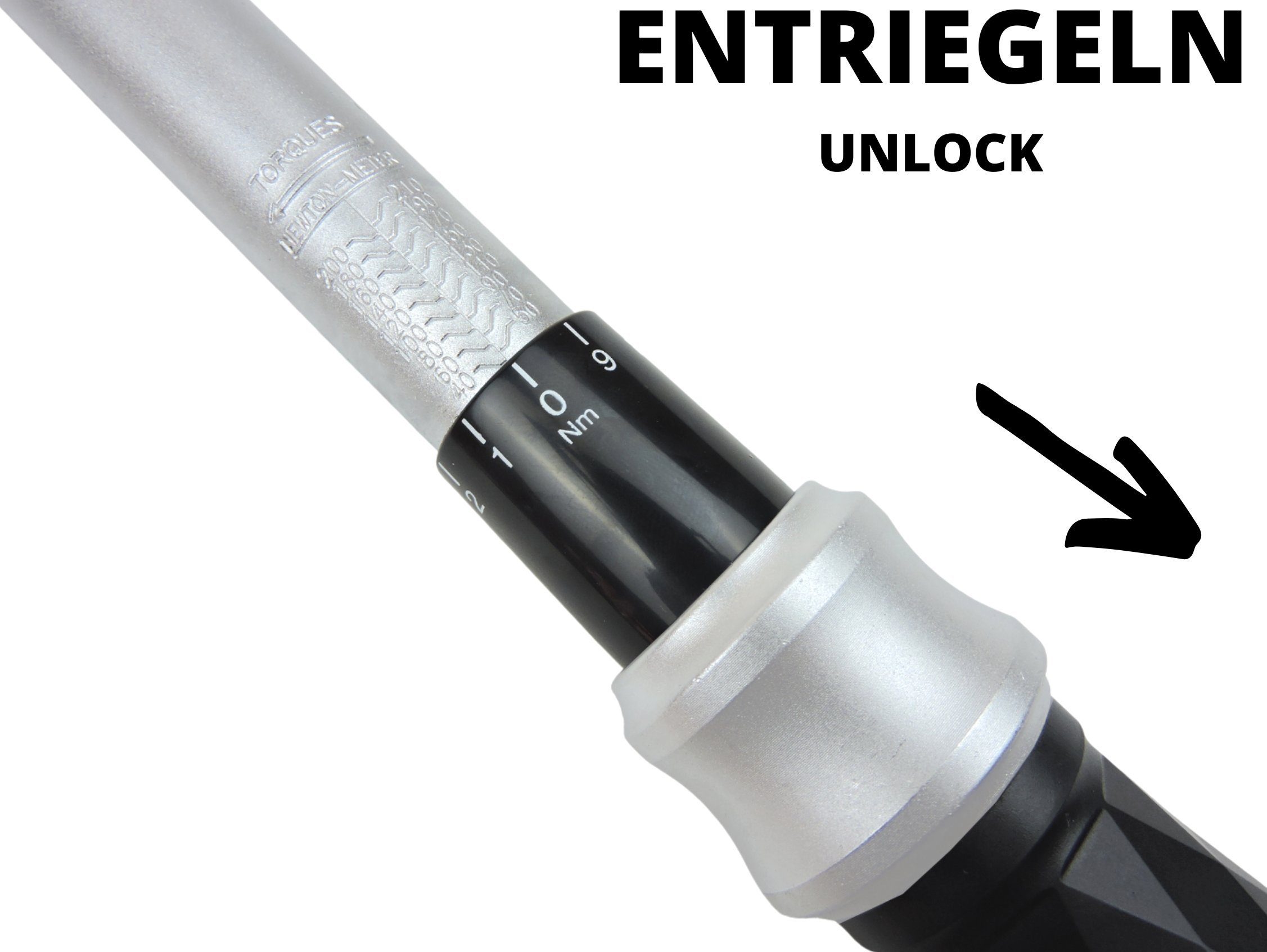 FAMEX Drehmomentschlüssel 10865 Drehmomentschlüssel 1/2 Zoll, PROFESSIONAL, +-3%, Kalibrierschein