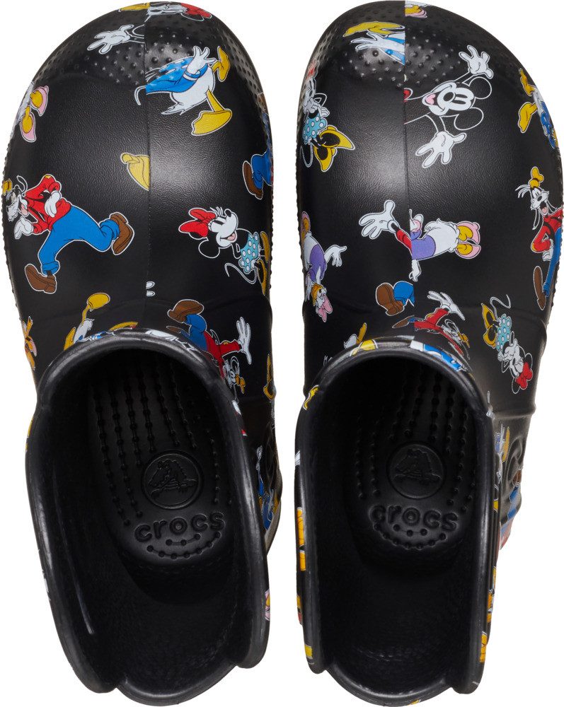 Crocs Toddlers’ Mickey Mouse and Friends Handle It Rain Boot Gummistiefel Regenstiefel, Matschstiefel mit großen Anziehgriffen