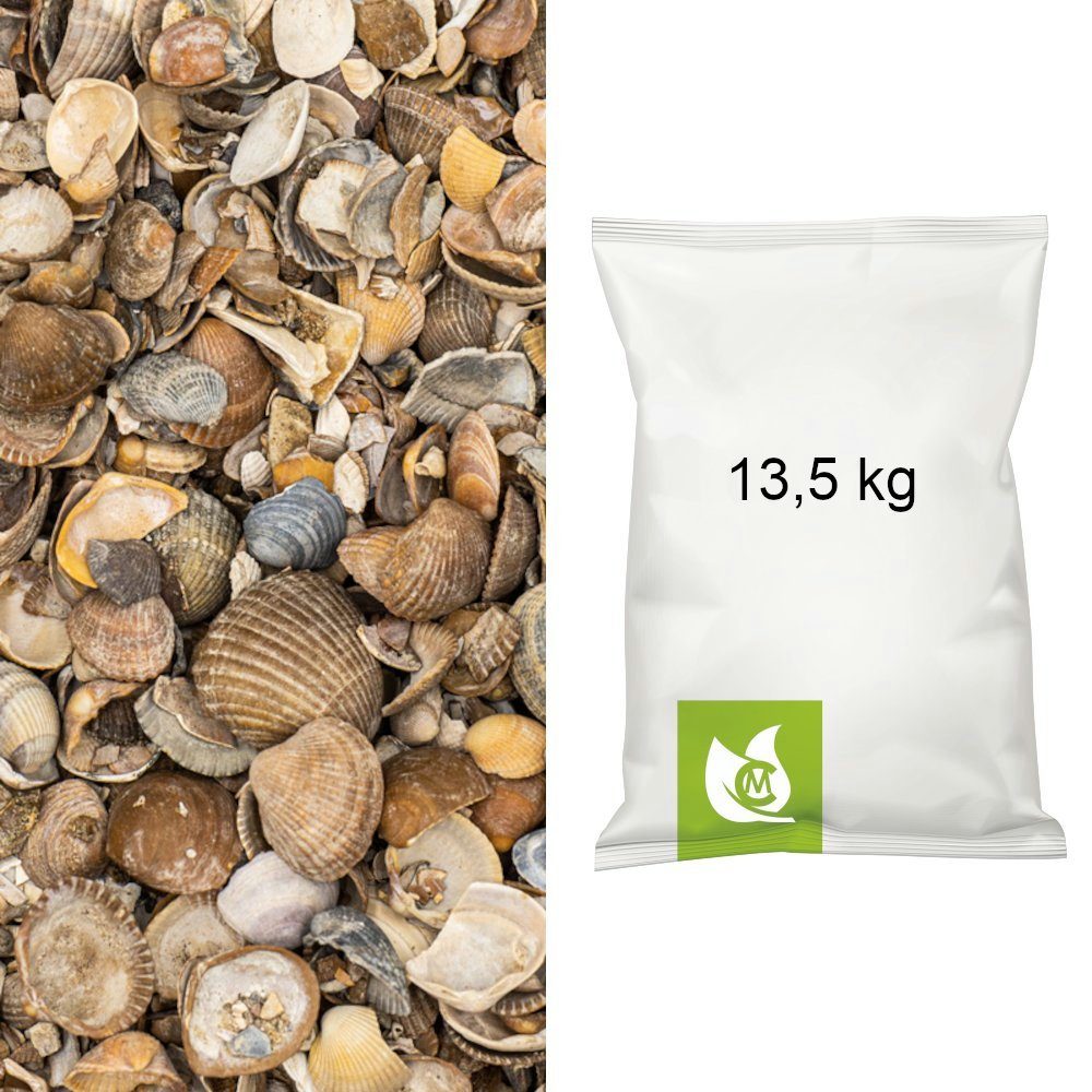 CM-Gartendesign Zierkies Muscheln, (3/20mm, grau), 0kg