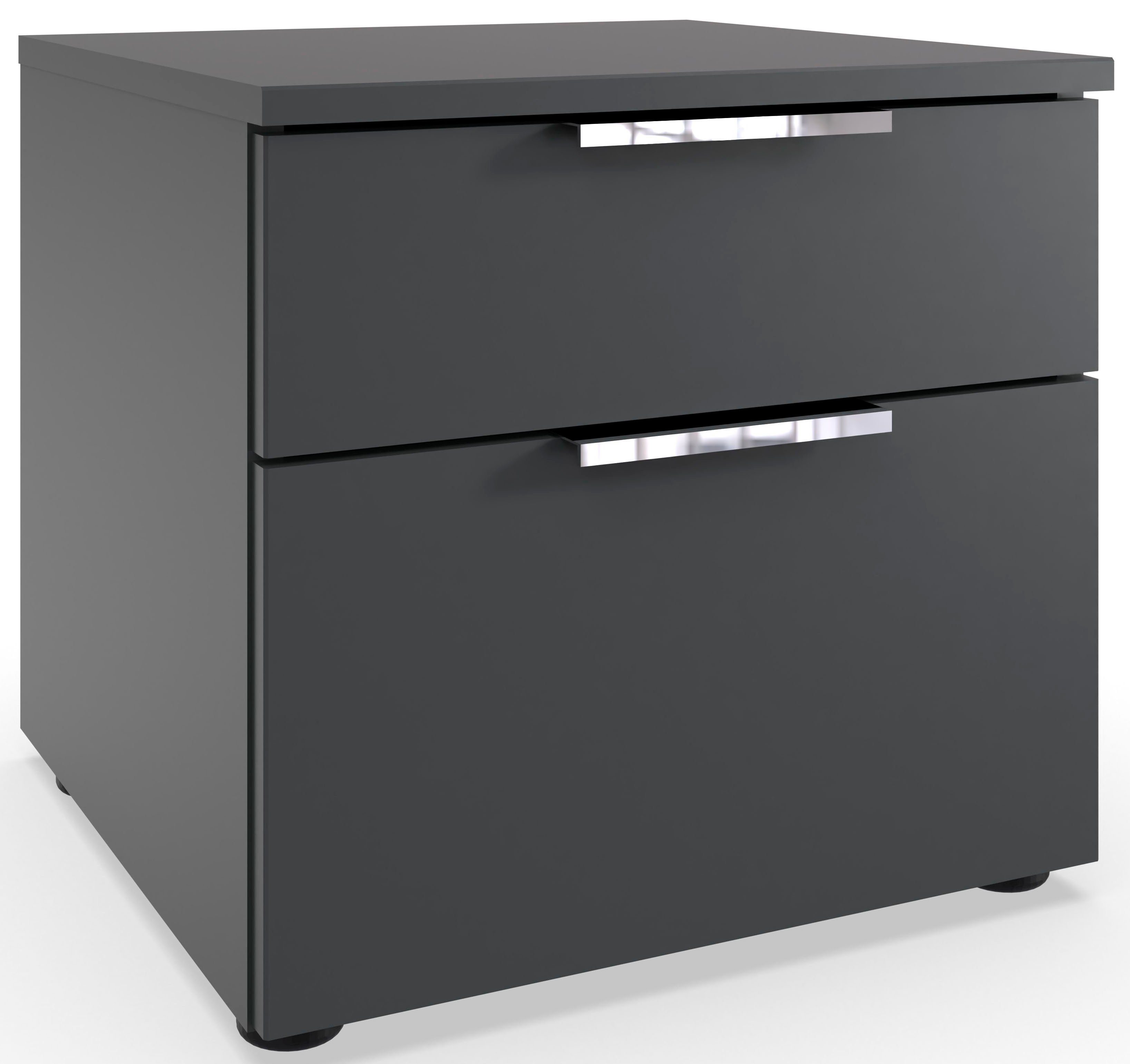 Wimex Nachtkommode Level by fresh to go, 2 Schubladen mit soft-close Funktion, 41cm breit, 39cm hoch