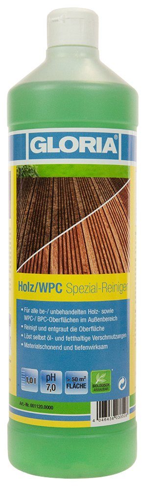 Gloria Spezial-Konzentrat Holz/WPC Flüssigreiniger (1 l)